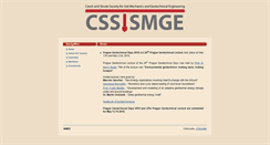 Desktop Screenshot of issmge.cz